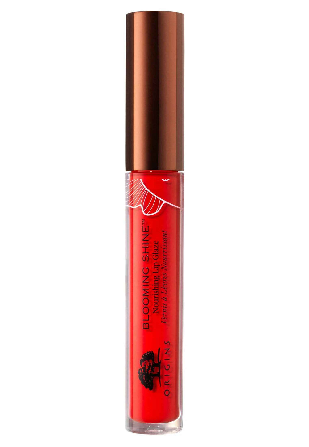 Origins Blooming Shine – Lip Gloss for Women, 06, Petal Punch, 2.6 ml