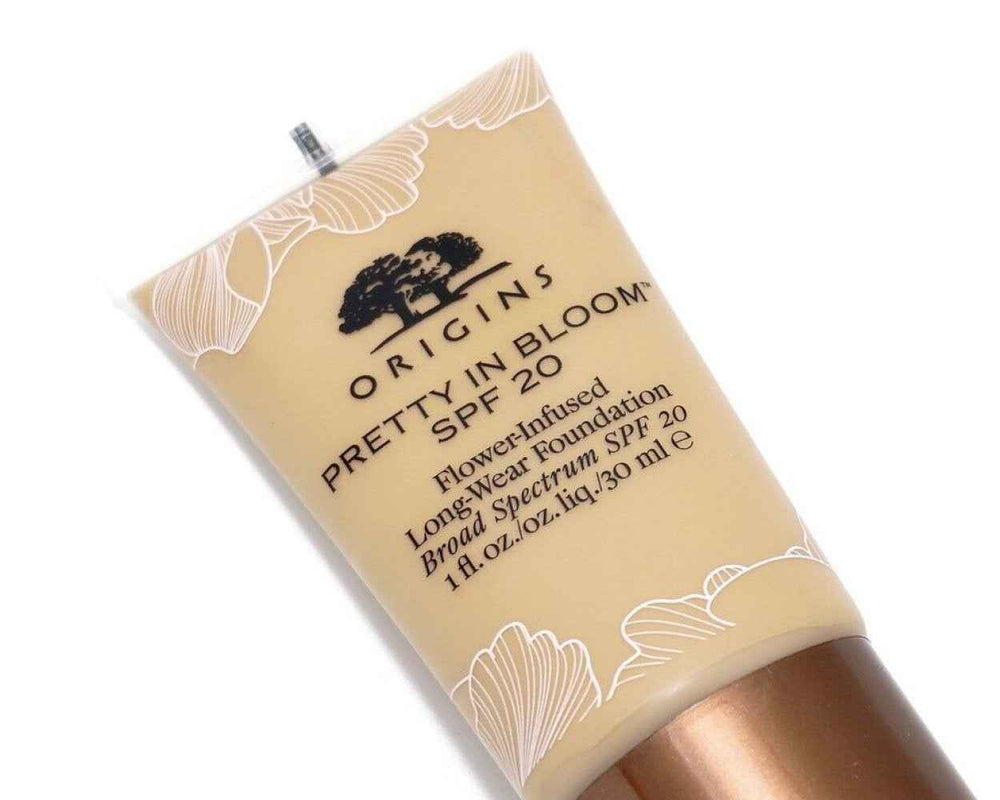 Origins Pretty In Bloom Long Wearing – Cream Foundation for Women, 610, Deep Neutral, SPF 20, 30 ml