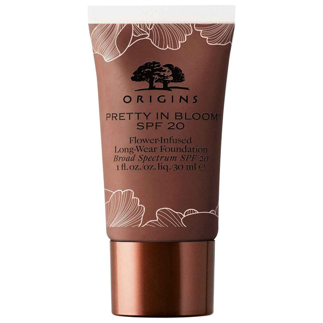 Origins Pretty In Bloom Long Wearing – Cream Foundation for Women, Nr. 730, Very Deep Warm, SPF 20, 30 ml