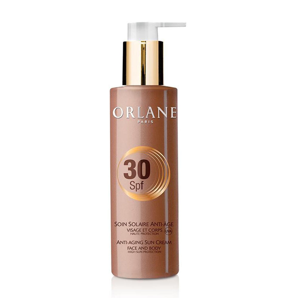 Orlane Sun Anti-Aging Anti-Ageing – Sunscreen Cream Unisex, For Face & Body, SPF 30, 200 ml