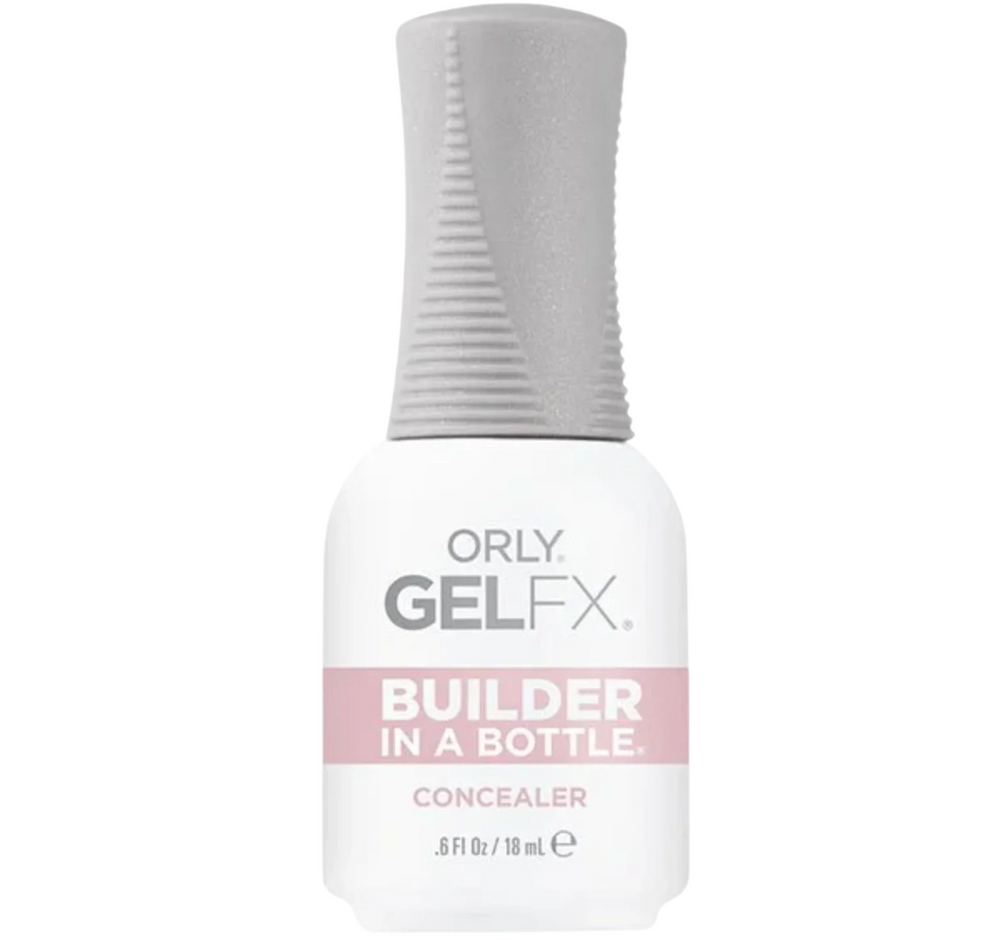 Orly Gelfx Builder In A Bottle Kit – Semi-Permanent Nail Polish for Women, Concealer, 18 ml