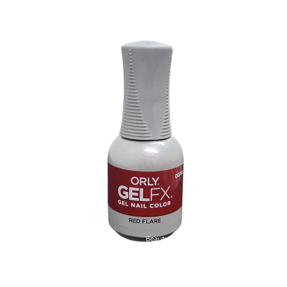 Orly Gelfx Creme – Semi-Permanent Nail Polish for Women, Red Flare, 18 ml
