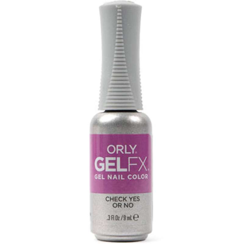 Orly Gelfx – Semi-Permanent for Women, Semi-Permanent Nail Polish, Check Yes Or No, 9 ml