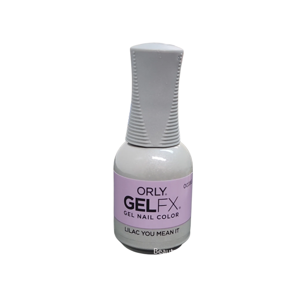 Orly Gelfx Shimmer – Semi-Permanent Nail Polish for Women, Lilac You Mean It, 18 ml