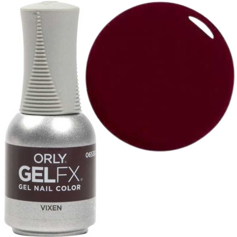 Orly Gelfx Glossy – Semi-Permanent Nail Polish for Women, Vixen, 18 ml