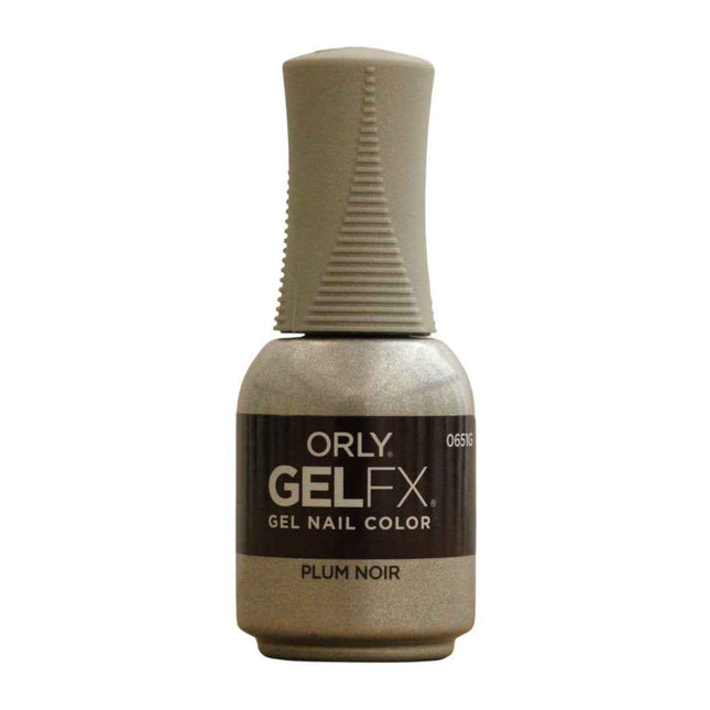 Orly Gelfx Shiny – Semi-Permanent Nail Polish for Women, Plum Noir, 18 ml