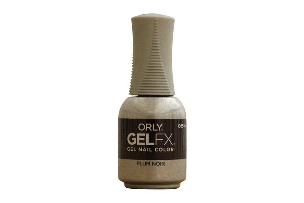 Orly Gelfx Shiny – Semi-Permanent Nail Polish for Women, Plum Noir, 18 ml