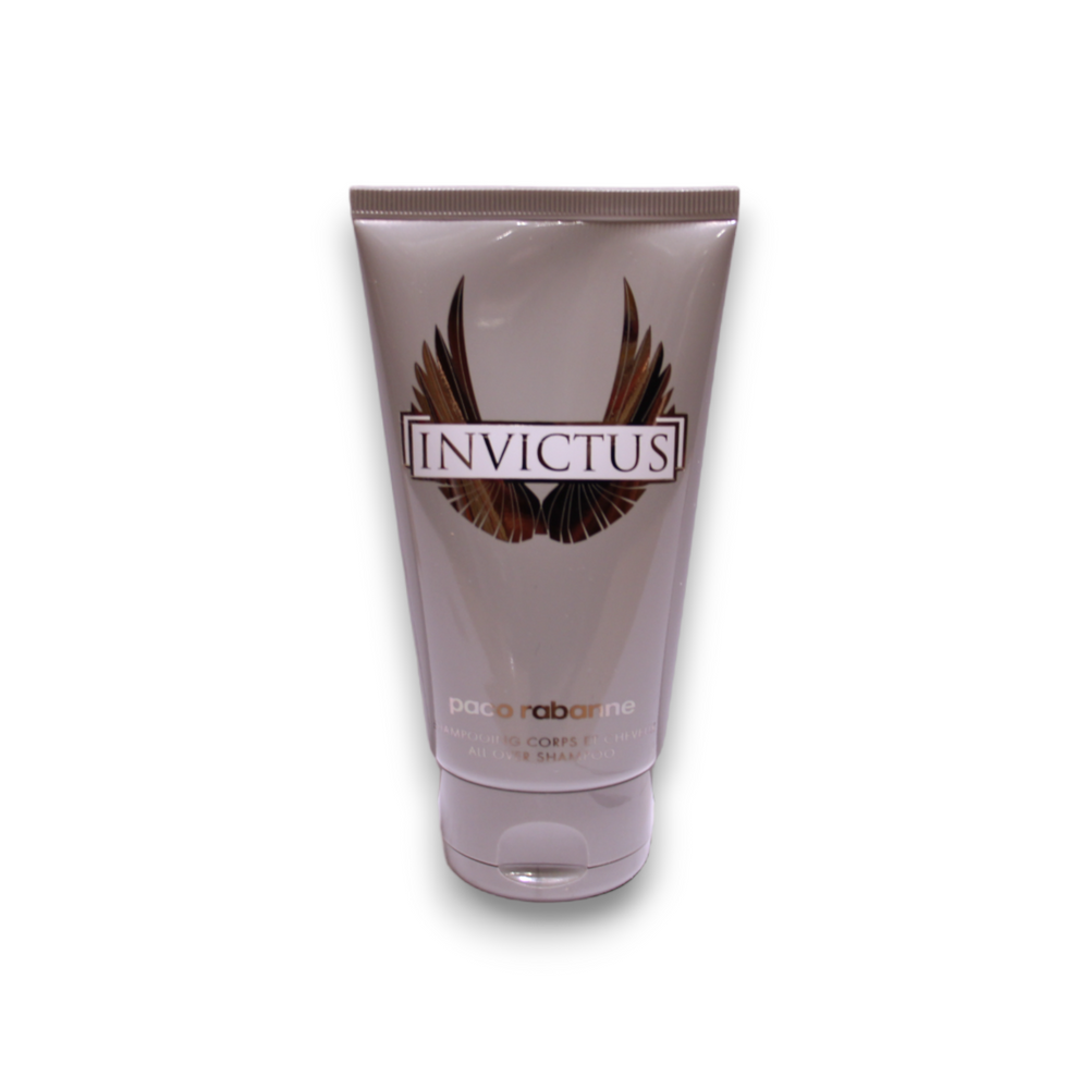 Paco Rabanne Invictus All Over – Shower Gel & Shampoo 2-in-1 for Men, 150 ml