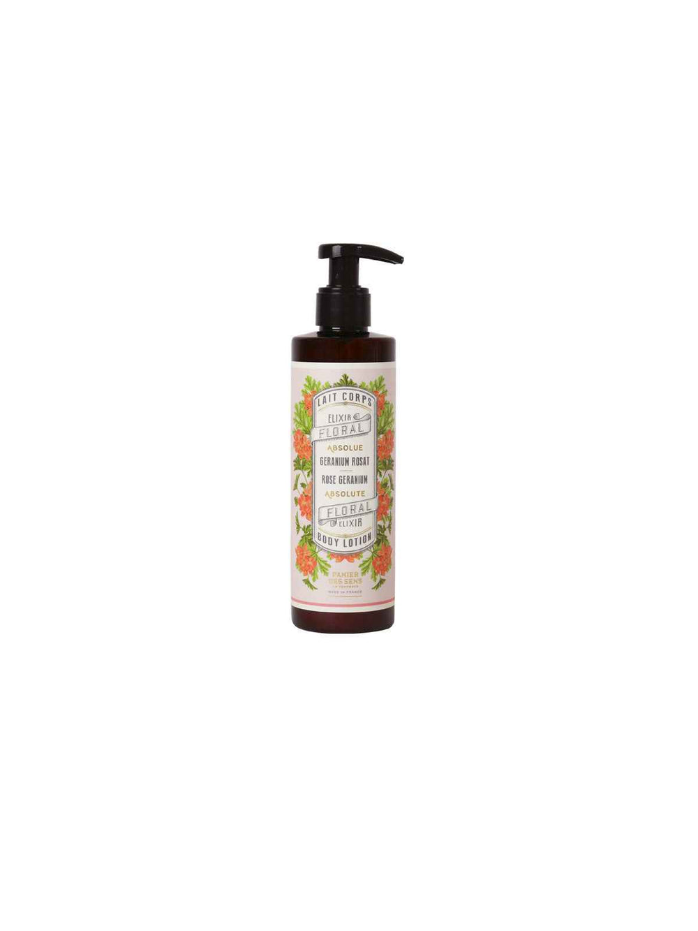 Panier Des Sens Geranium Rosat Hydrating – Body Lotion for Women, 250 ml
