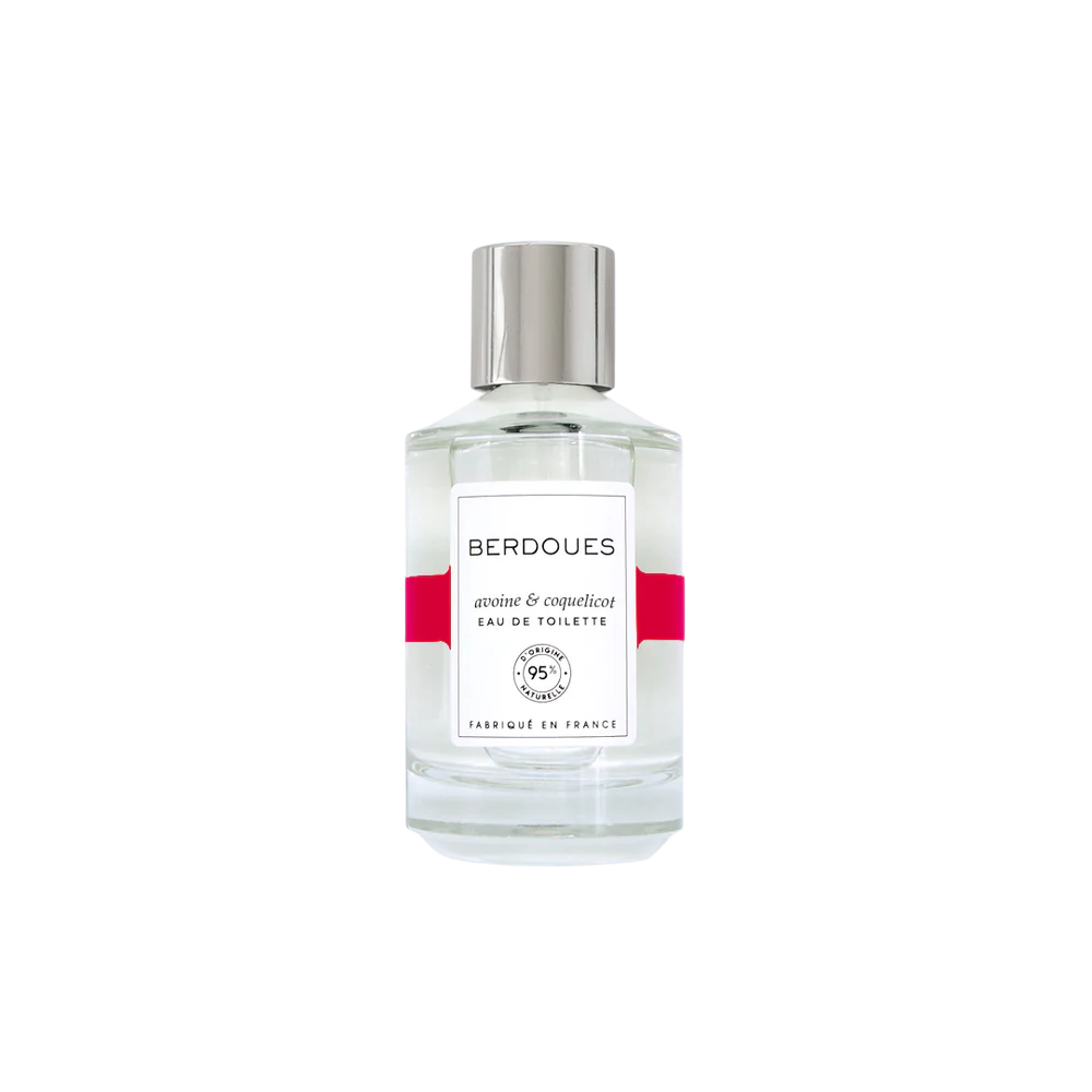 Parfums Berdoues Avoine & Coquelicot – Eau de Toilette Unisex, 100 ml
