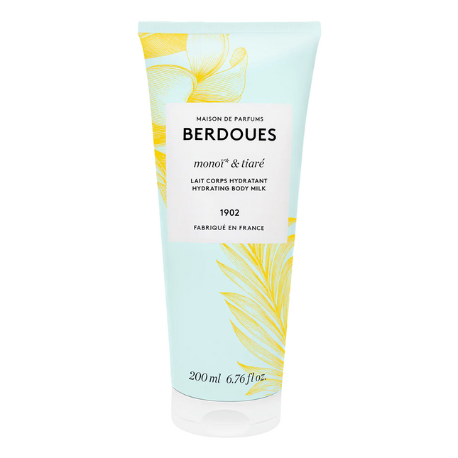 Parfums Berdoues Monoi & Tiare Hydrating – Body Milk for Women, 200 ml Tester