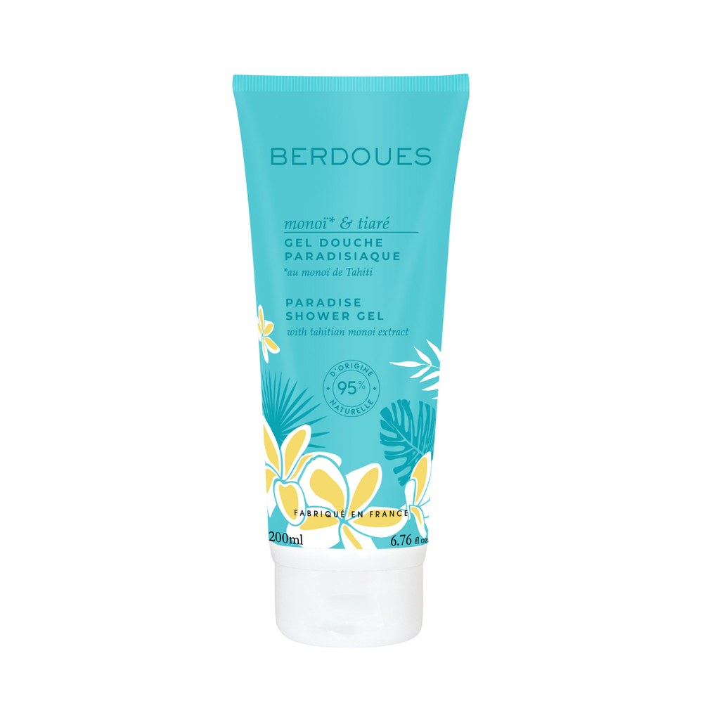 Parfums Berdoues Monoi & Tiare Hydrating – Shower Gel for Women, For All Skin Types, 200 ml