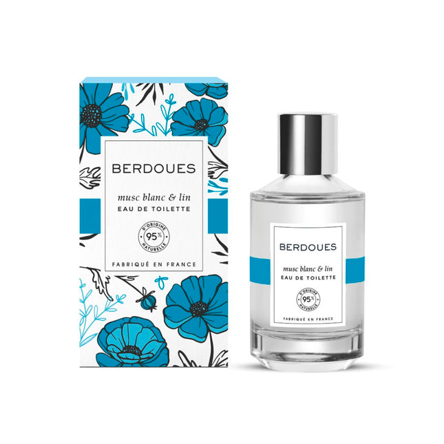 Parfums Berdoues Musc Blanc Et Lin – Eau de Toilette Unisex, 100 ml