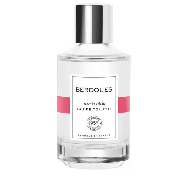Parfums Berdoues Rose & Litchi – Eau de Toilette for Women, 100 ml