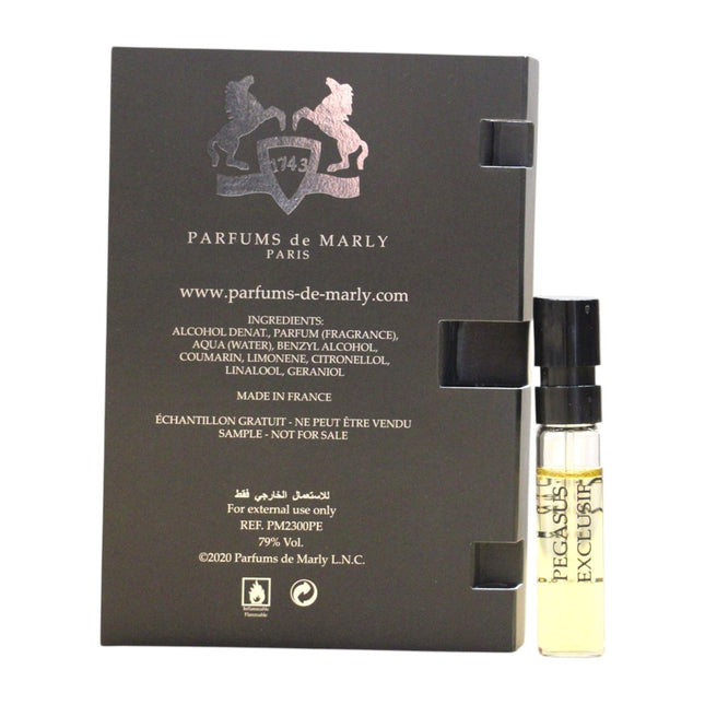 Parfums de Marly Pegasus Exclusif – Eau de Parfum for Men, 1.5 ml Vial