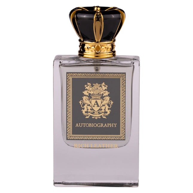 Paris Corner Autobiography Rich Leather – Eau de Parfum for Men, 50 ml