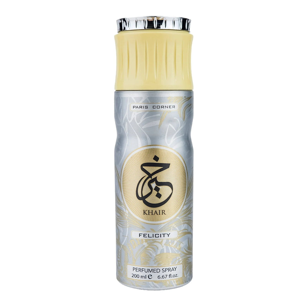 Paris Corner Felicity Vegan Floral – Deodorant Spray Unisex, 200 ml