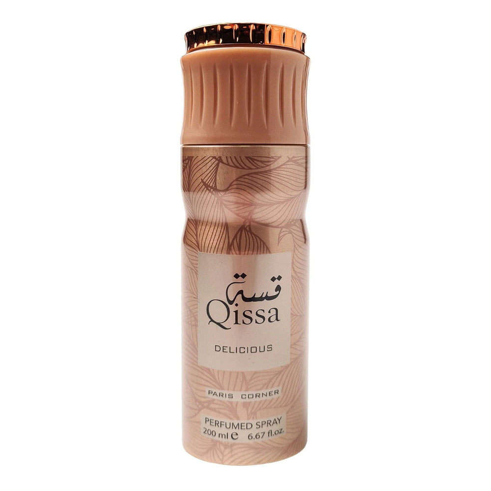 Paris Corner Qissa Delicious – Deodorant Spray for Women, 200 ml