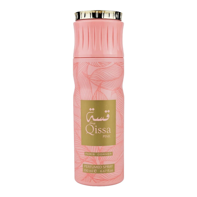 Paris Corner Qissa Pink – Deodorant Spray for Women, 200 ml