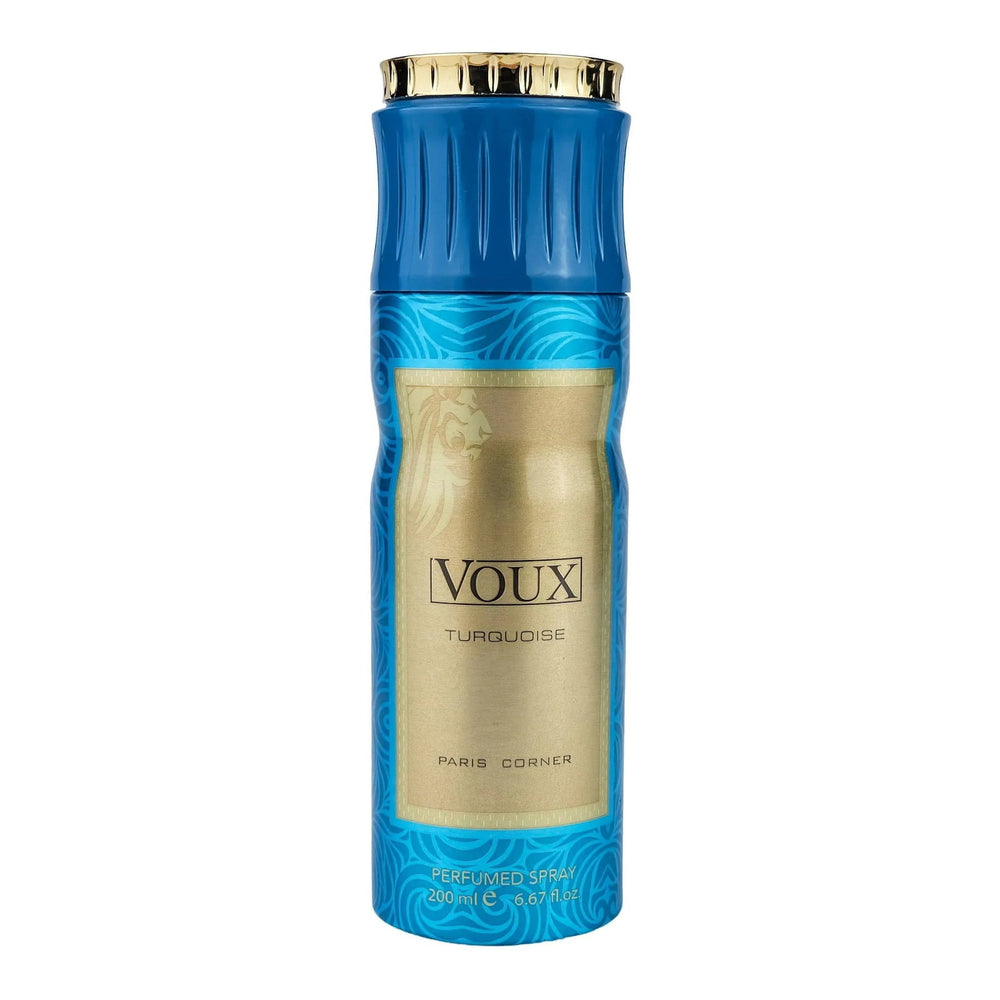 Paris Corner Voux Turquoise – Deodorant Spray Unisex, 200 ml