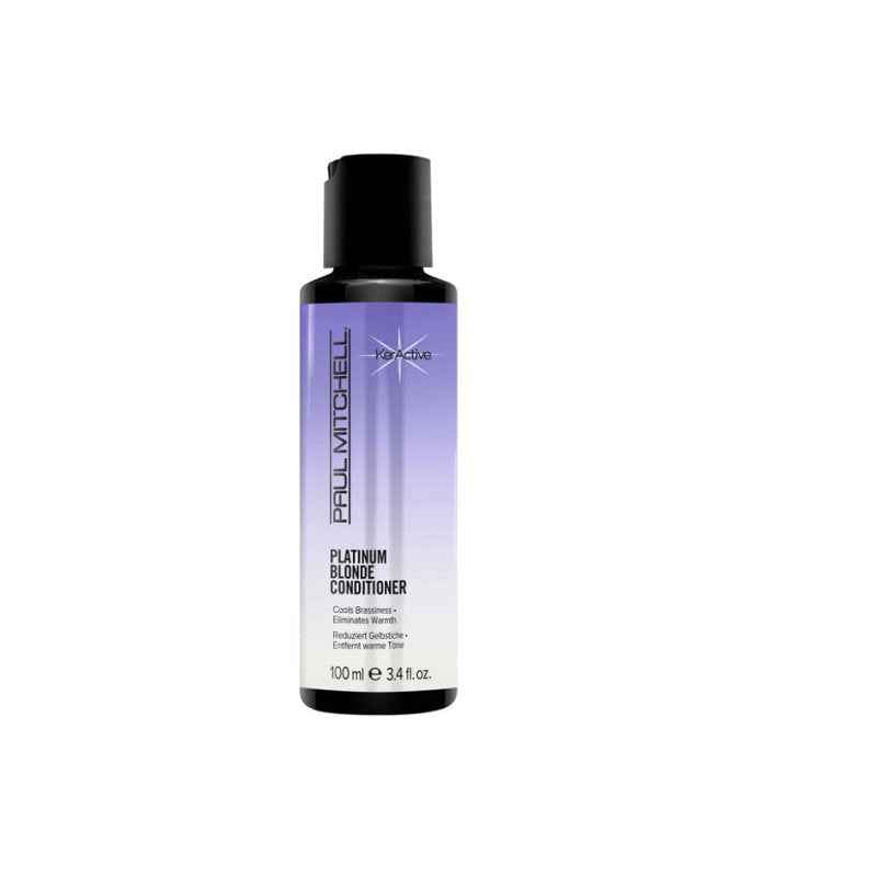Paul Mitchell Blonde Platinum Blonde Paraben-Free – Hair Conditioner for Women, Cools Brassiness, 100 ml