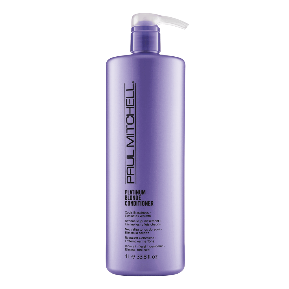 Paul Mitchell Blonde Platinum Blonde Paraben-Free – Hair Conditioner for Women, Cools Brassiness, 1000 ml