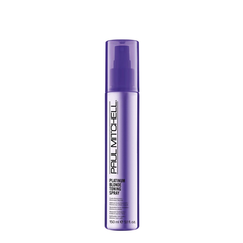 Paul Mitchell Blonde Platinum Blonde Paraben-Free – Hair Toning Spray for Women, For Blonde/Highlighted/Gray Or White Hair,…