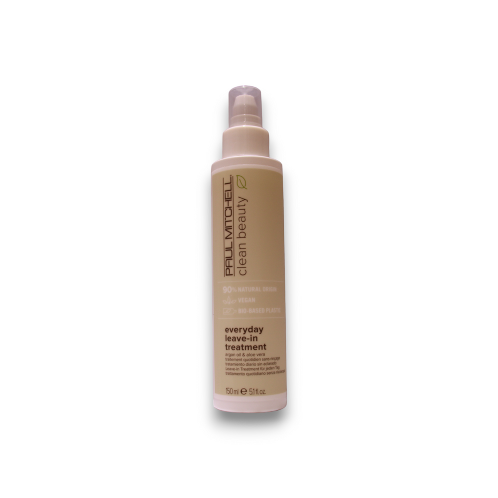 Paul Mitchell Clean Beauty Everyday Vegan – Hair Leave-In Cream Treatment for Women, For Hydration, 150 ml