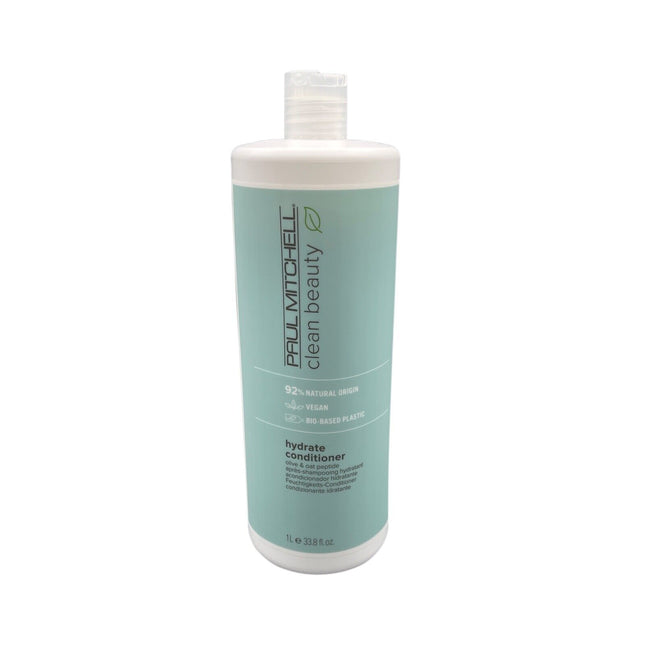 Paul Mitchell Clean Beauty Hydrate Vegan – Hair Conditioner for Women, For Nourishing, 1000 ml