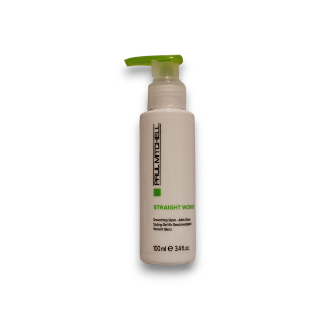 Paul Mitchell Smoothing Straight Works Paraben-Free – Hair Styling Gel for Women, For Smoothening, 100 ml