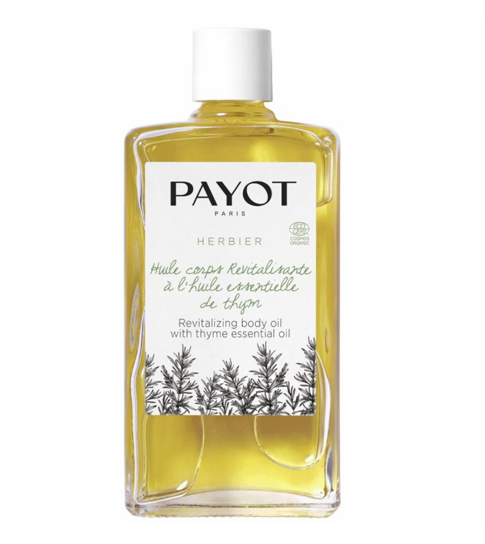 Payot Herbier Thyme Essential Oil Revitalising – Body Oil for Women, 95 ml
