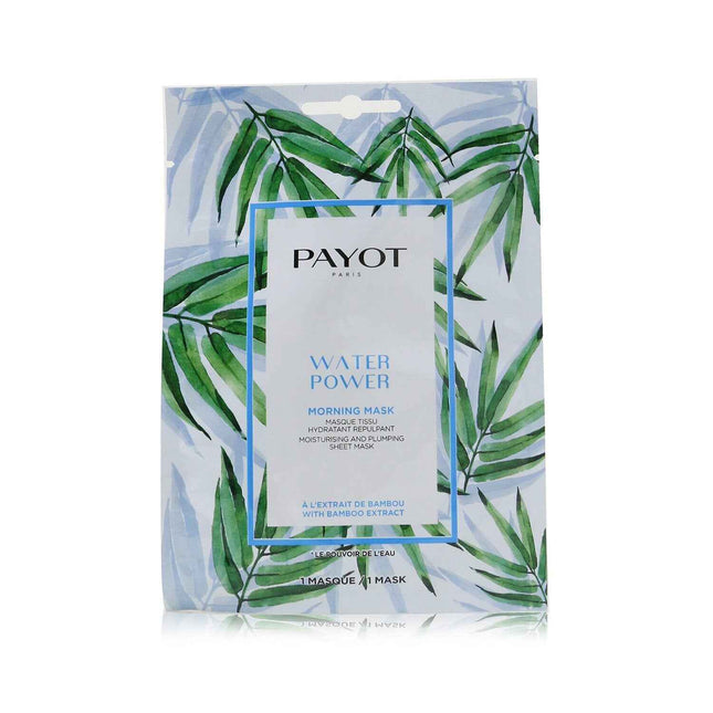 Payot Water Power Moisturizing & Plumping – Sheet Mask for Women, For Face, Morning, 19 ml