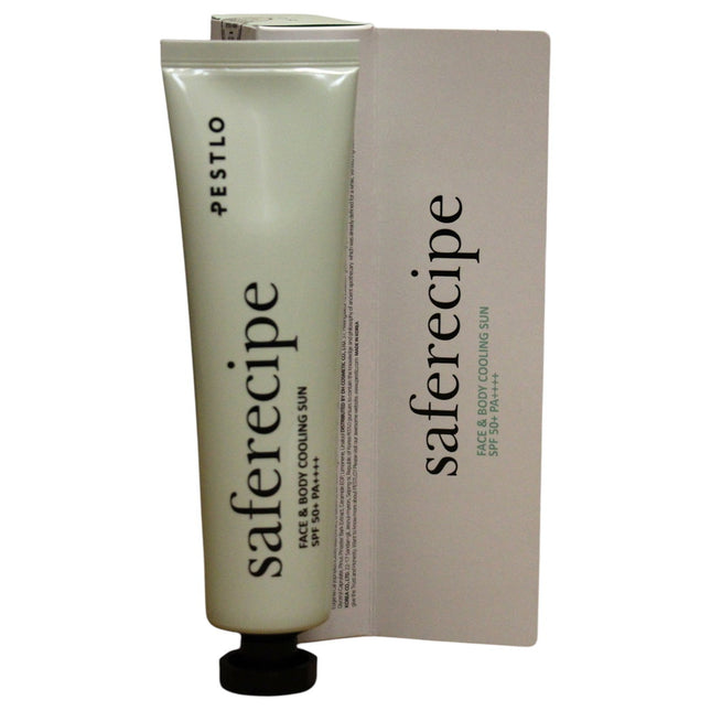 Pestelo Saferecipe Face & Body Cooling Hydrating Daily Use – Cream Unisex, For Face & Body, SPF 50+, 100 ml