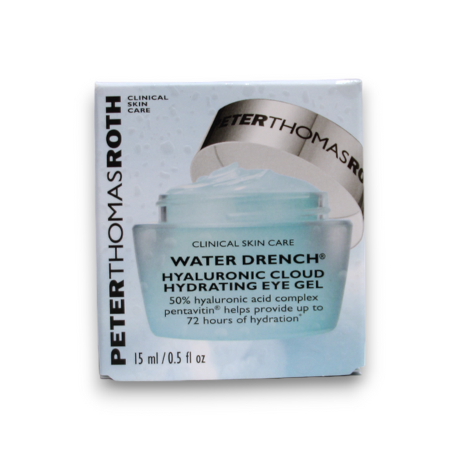 Peter Thomas Roth Water Drench Hyaluronic Acid Firming Night – Eye Gel for Women, 15 ml