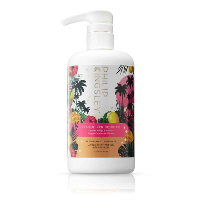 Philip Kingsley Elasticizer Booster Mango & Hibiscus – Hair Conditioner for Women, Restorative, 500 ml
