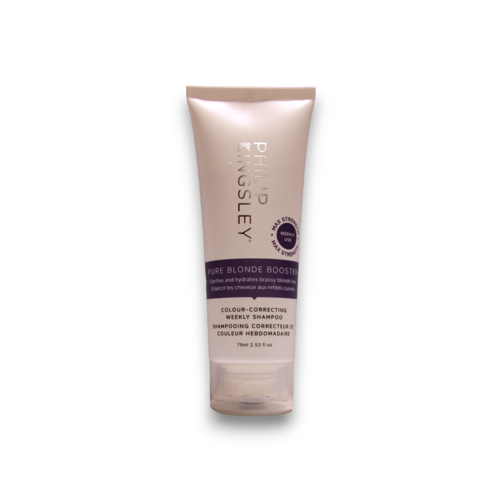 Philip Kingsley Pure Blonde Booster – Hair Shampoo for Women, Moisturizing & Clarifying, 75 ml