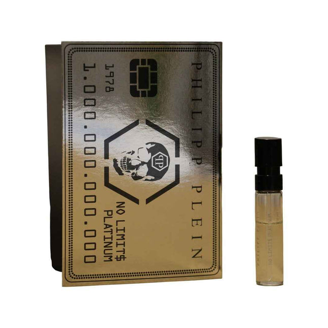 Philipp Plein No Limits Platinum – Eau de Parfum for Men, 1.5 ml Vial