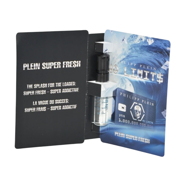 Philipp Plein No Limits Super Fresh – Eau de Toilette for Men, 1.5 ml Vial