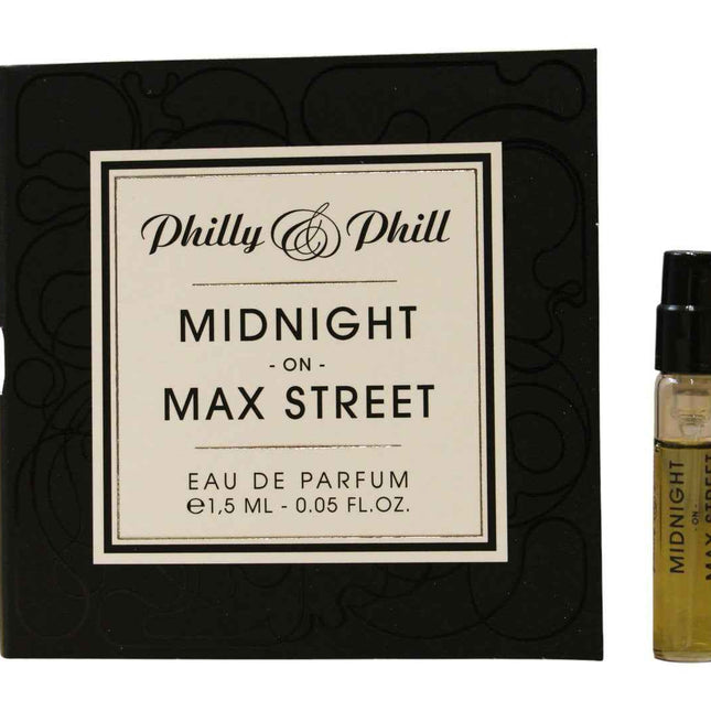 Philly & Phill Midnight on Maxstreet – Eau de Parfum Unisex, 1.5 ml Vial
