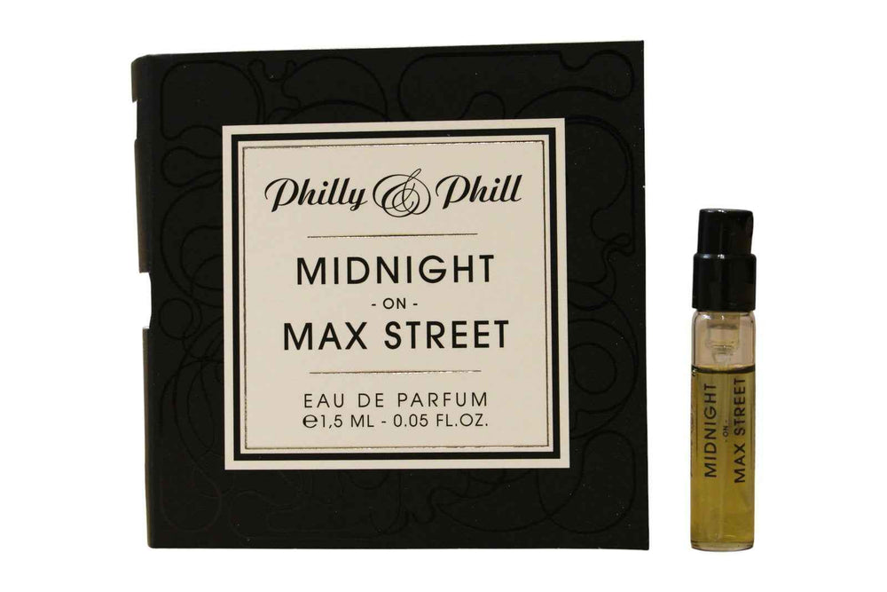 Philly & Phill Midnight on Maxstreet – Eau de Parfum Unisex, 1.5 ml Vial