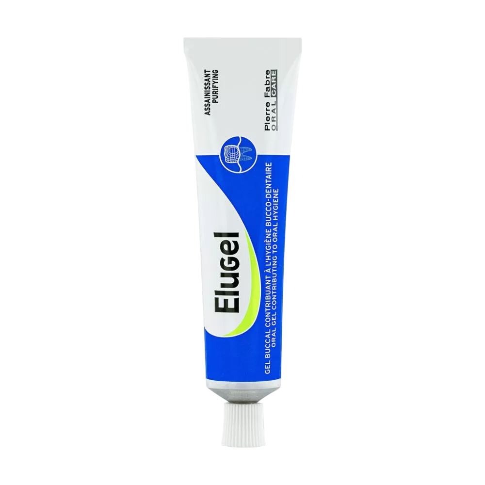 Pierre Fabre Elugel – Gingival Gel Unisex, Analgesic & Antiseptic, 40 ml