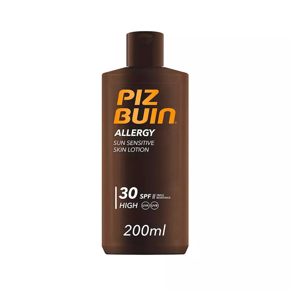 Piz Buin Allergy Sun Protection – Sunscreen Lotion Unisex, SPF 30, UVA & UVB, 200 ml