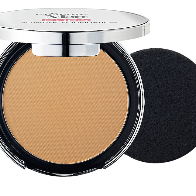 Pupa Extreme Matt Matte Finish – Compact Foundation for Women, 070, Sandy Brown, SPF 30, 11 g Tester