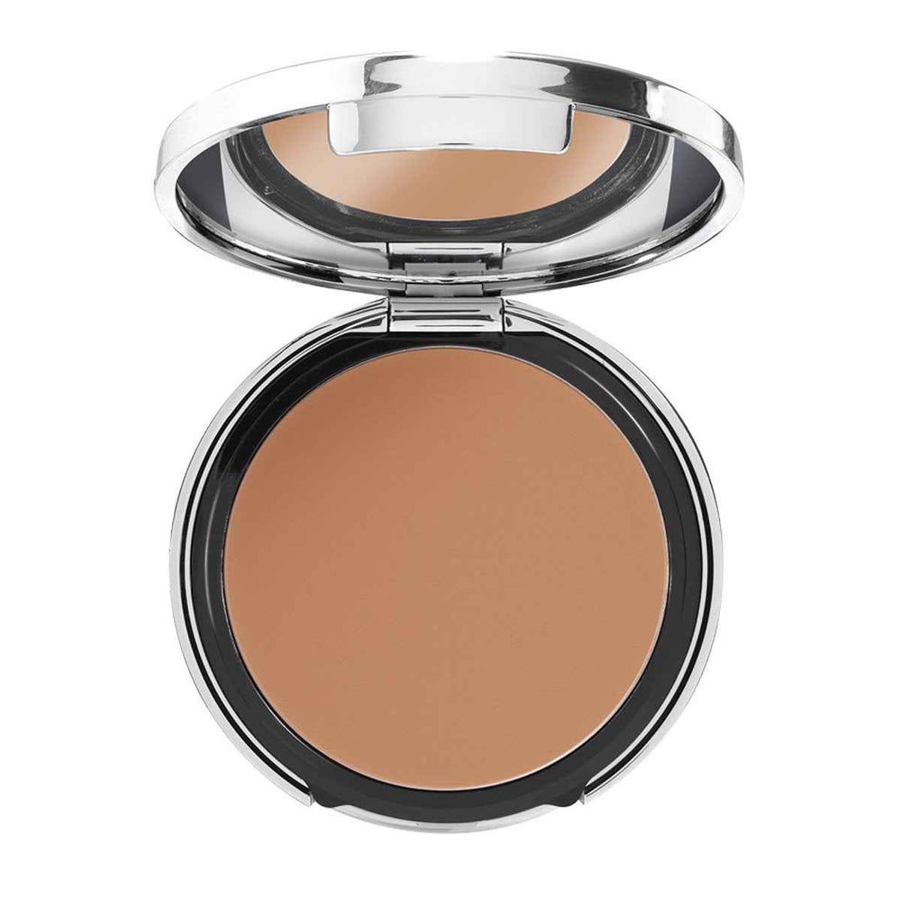 Pupa Extreme Matt Oil-Free Natural Opaque – Compact Foundation for Women, 080, Amber, SPF 20, 11 g