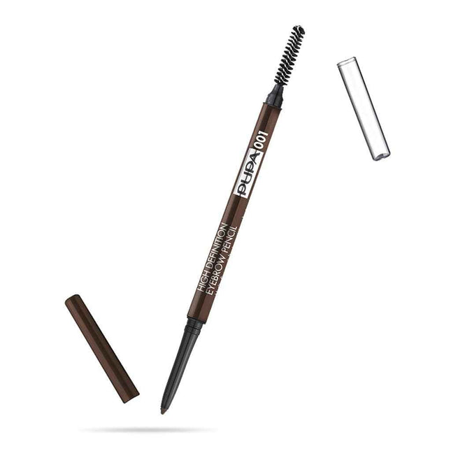 Pupa Definer High Definition – Eyebrow Cream Pencil & Brush 2-in-1 for Women, 001, 0.9 g