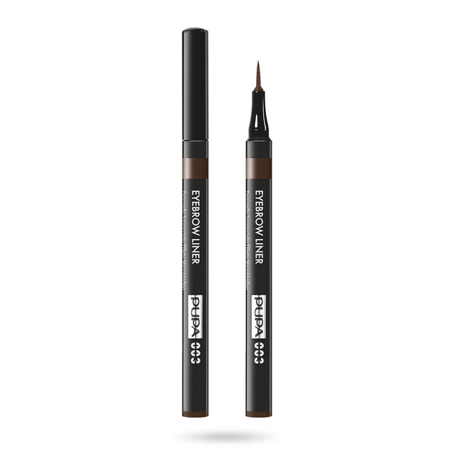 Pupa Eyebrow Cream Pencil for Women, 003, Dark Brown, 1.1 ml Tester