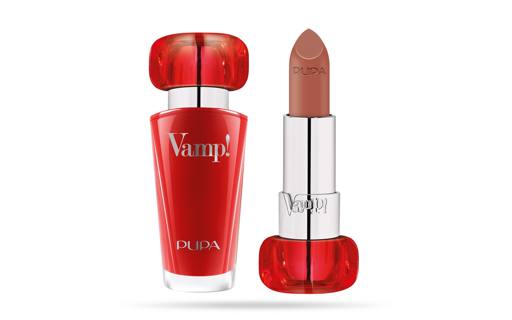 Pupa Vamp! Paraben-Free Volume – Cream Lipstick for Women, 106, Cappucino, 3.5 g