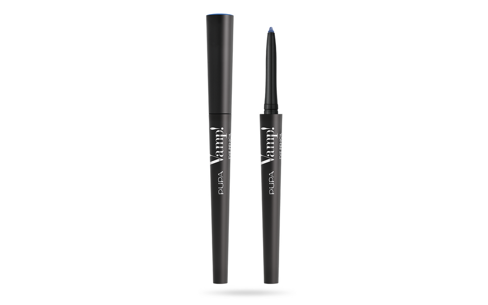 Pupa Vamp! Paraben-Free Waterproof – Kohl Kajal Eyeliner for Women, 400, Midnight Blue, 0.35 g