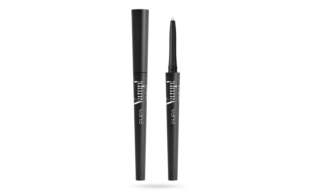 Pupa Vamp! Paraben-Free Waterproof – Kohl Kajal Eyeliner for Women, 405, White Snow, 0.35 g