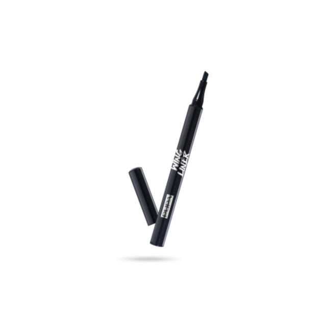 Pupa Wing Liner – Liquid Eyeliner for Women, Black, 1 ml